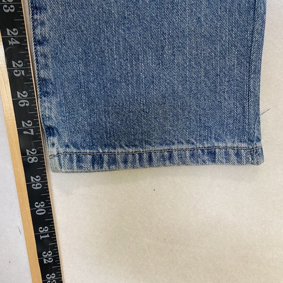 Tommy Hilfiger Womens Straight Leg Jeans High Rise Denim Medium Wash Blue Size 8 - Picture 9 of 10